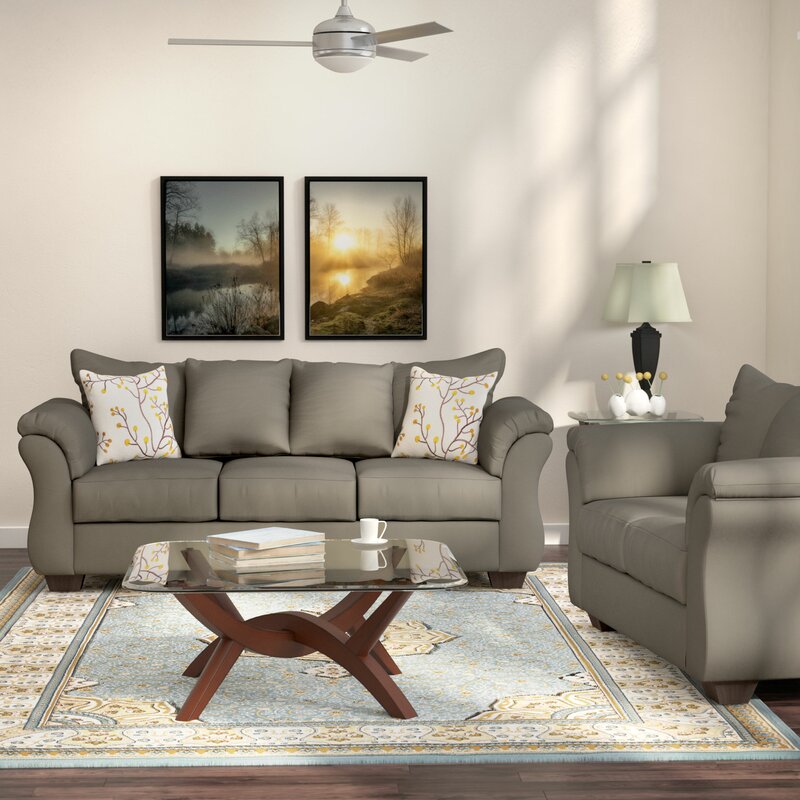 Andover Mills Chisolm 2 Piece Living Room Set & Reviews | Wayfair